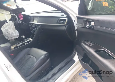 2019 Kia Optima Sx Turbo z USA, uszkodzony, nr VIN 5XXGV4L2XKG285814